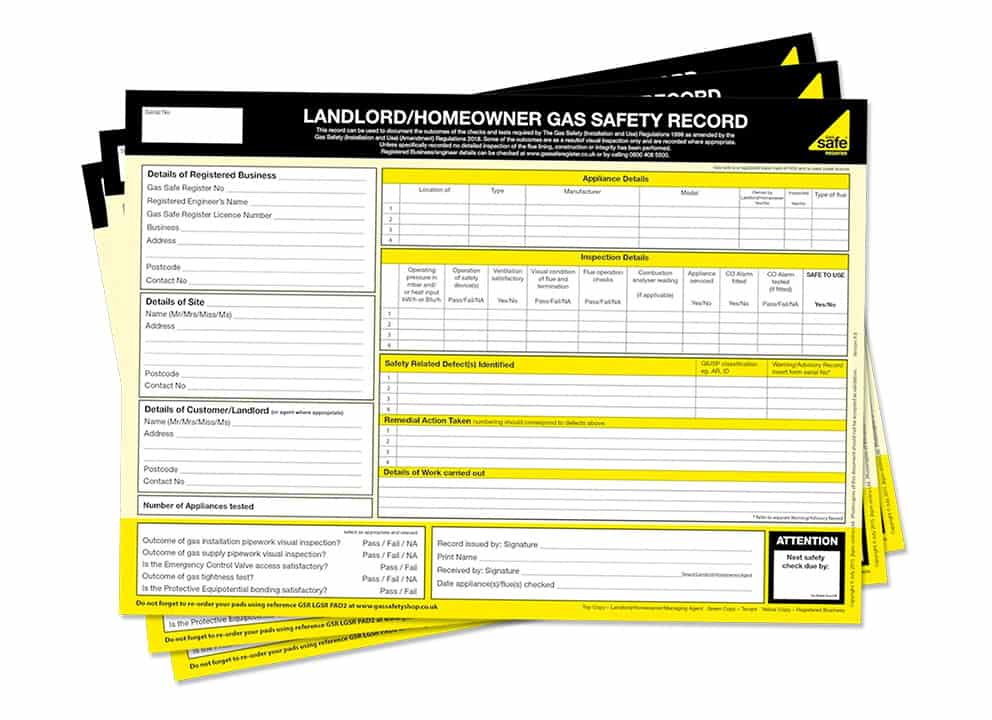 landlord gas safety check hull